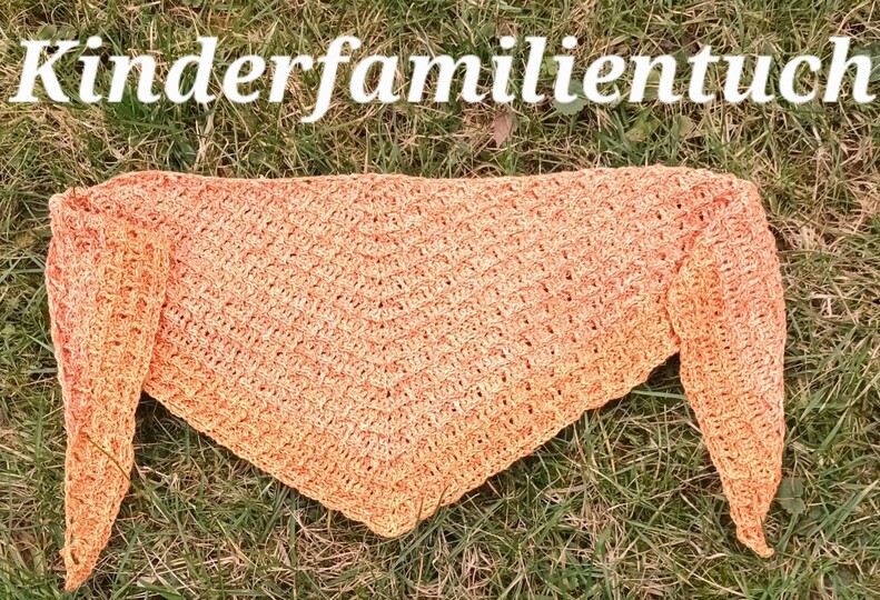 flaches Dreieckstuch "Das Familientuch"