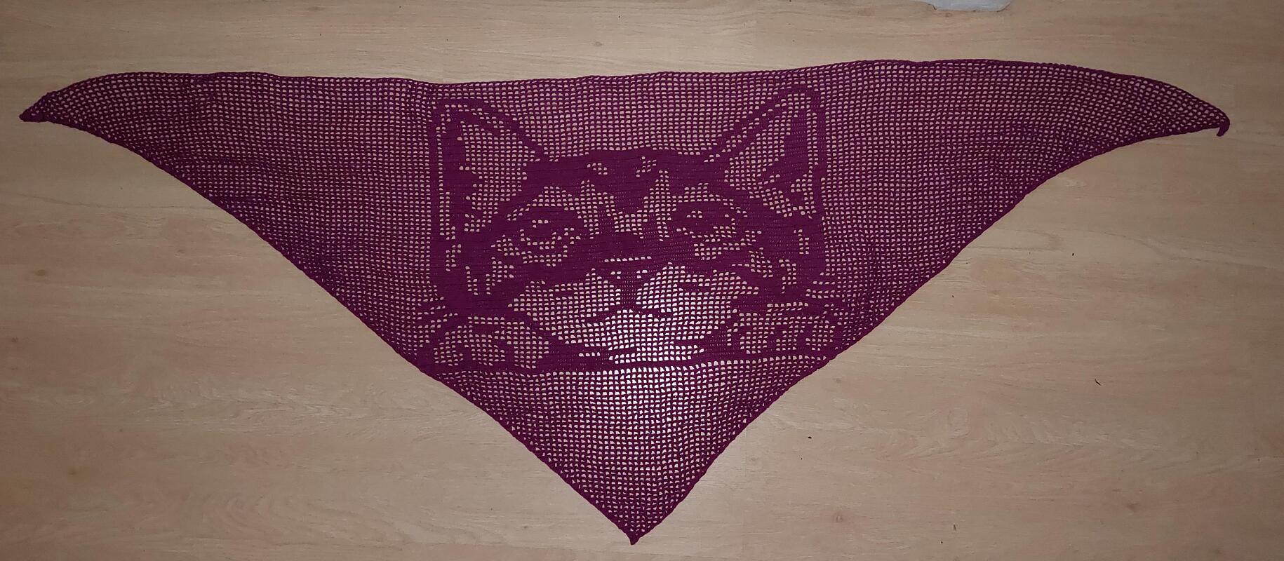 Anleitung Motivtuch Katze - Bild 2