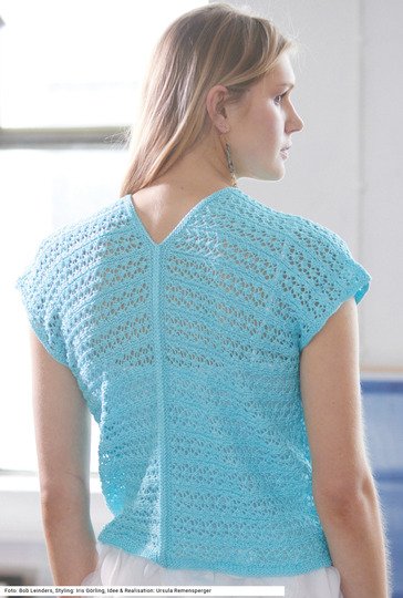 Shirt mit Ajourmuster