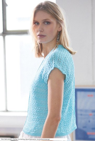 Shirt mit Ajourmuster