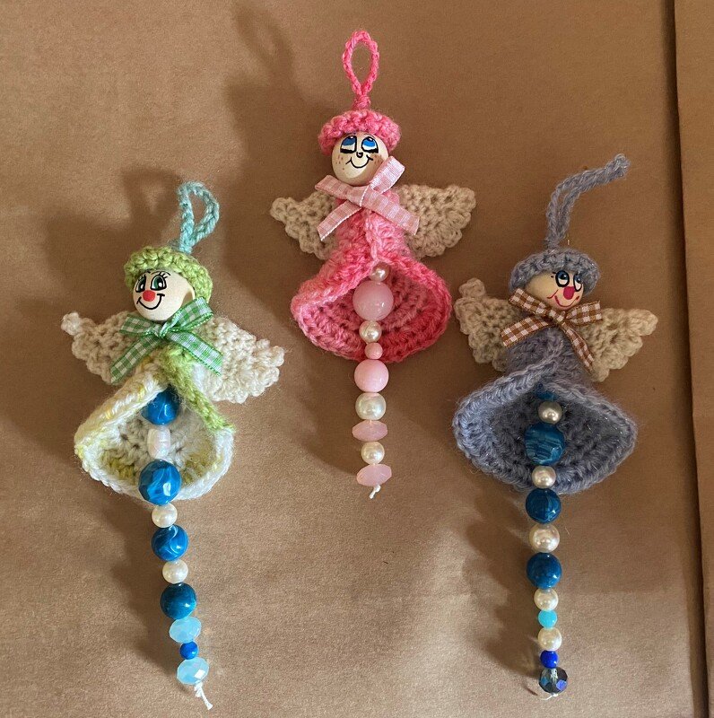 Sorgenwürmchen - Schutzengel - Glücksengel - Weihnachtsengel - Bild 3