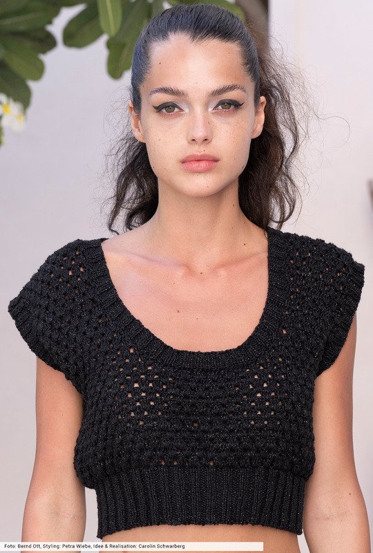 Häkeltop mit Rippenbündchen - Bild 3
