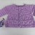 Strickanleitung Babyjacke 62-68, Stricktabelle Reihe f Reihe, detailgenau