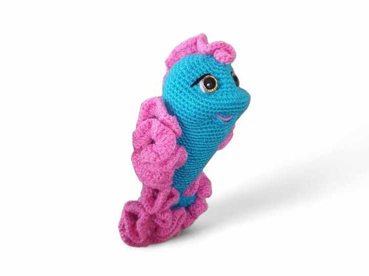 Häkelanleitung Elvira der Korallenfisch