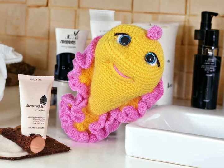 Häkelanleitung Elvira der Korallenfisch