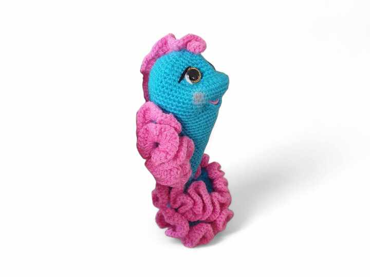 Häkelanleitung Elvira der Korallenfisch