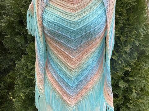 Häkelanleitung Dreieckstuch Wiwi