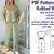 Loungewear Sewing Patterns PDF Pants Patterns Jumper Sewing Pattern PDF