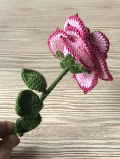 Eine Rose Geburtstag- Hochzeit-Muttertag