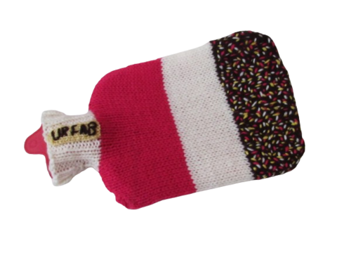 TeaCosyFolk's FAB Ice Lolly Hot Water Bottle Cover Knitting Pattern