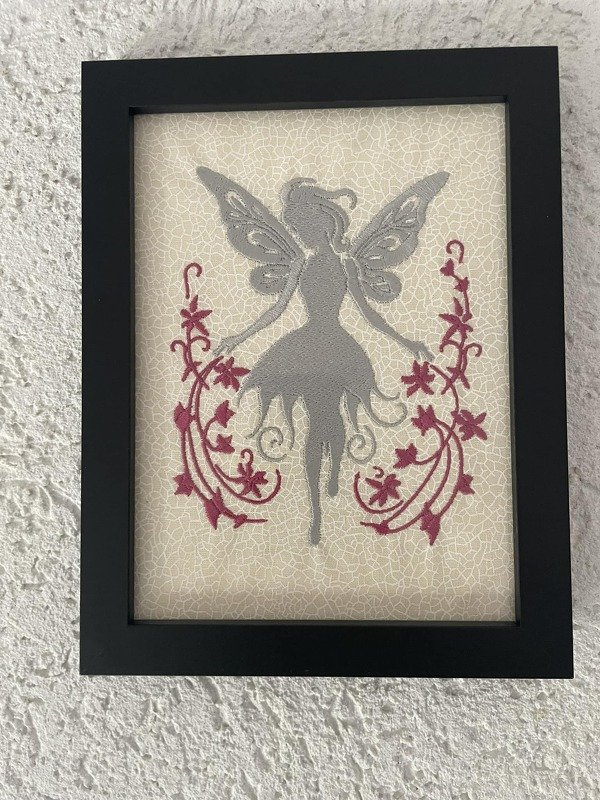 Stickdatei - Fee Flora - Fantasy - 2 Größen