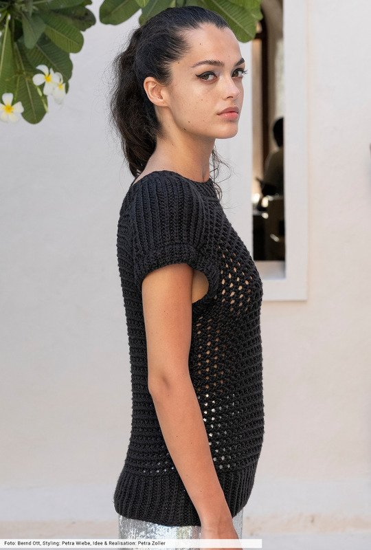 Top mit Schulterpasse - Bild 3