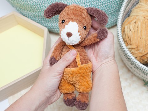 Häkelanleitung Hund amigurumi