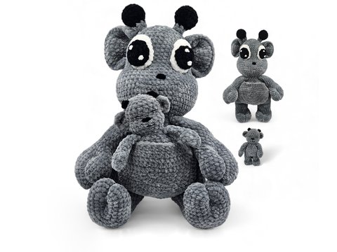 Häkelanleitung Die Bollys PDF Download mit 45 Seiten und 230 Bildern