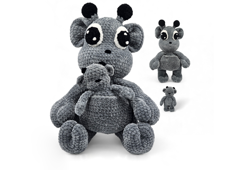 Häkelanleitung Die Bollys PDF Download mit 45 Seiten und 230 Bildern