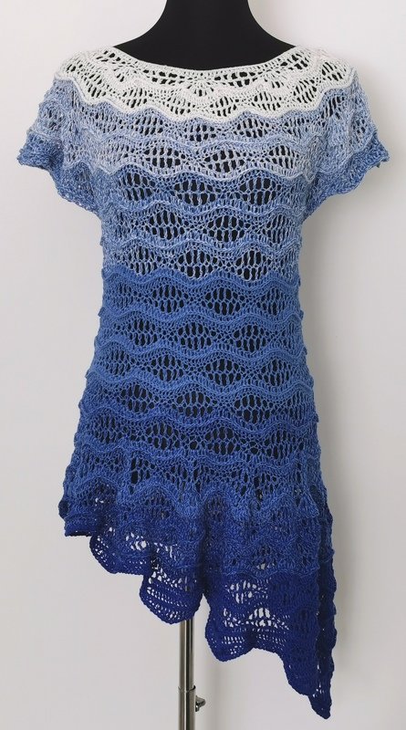 Tunika/Top/Kleid Korfu, Häkelanleitung - Bild 6