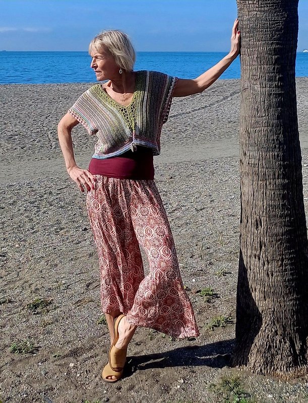 Shirt, Bolero "Luna Beach" häkeln, alle Größen und Längen