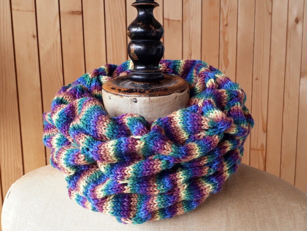 Strickanleitung Loop "Volumi"