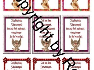 Sorgenwürmchen - Glückswürmchen - Sprüche - Kärtchen - Karte NEU !