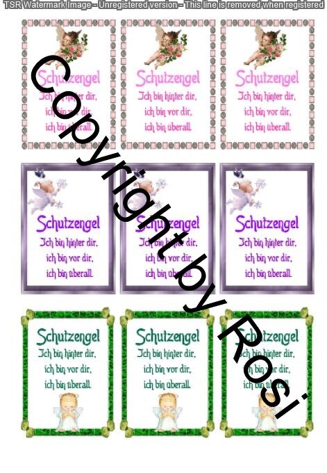 Sorgenwürmchen - Glückswürmchen - Sprüche - Kärtchen - Karte  NEU !