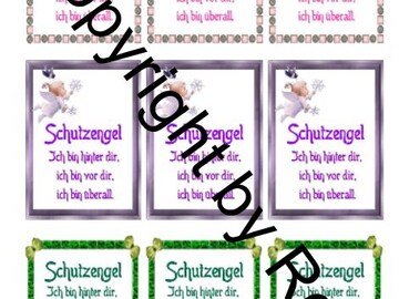 Sorgenwürmchen - Glückswürmchen - Sprüche - Kärtchen - Karte NEU !