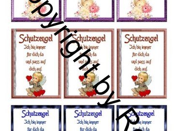 Sorgenwürmchen - Glückswürmchen - Sprüche - Kärtchen - Karte NEU!!