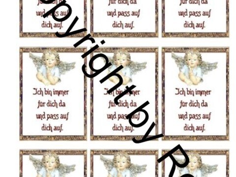 Sorgenwürmchen - Glückswürmchen - Sprüche - Kärtchen - Karte   NEU !