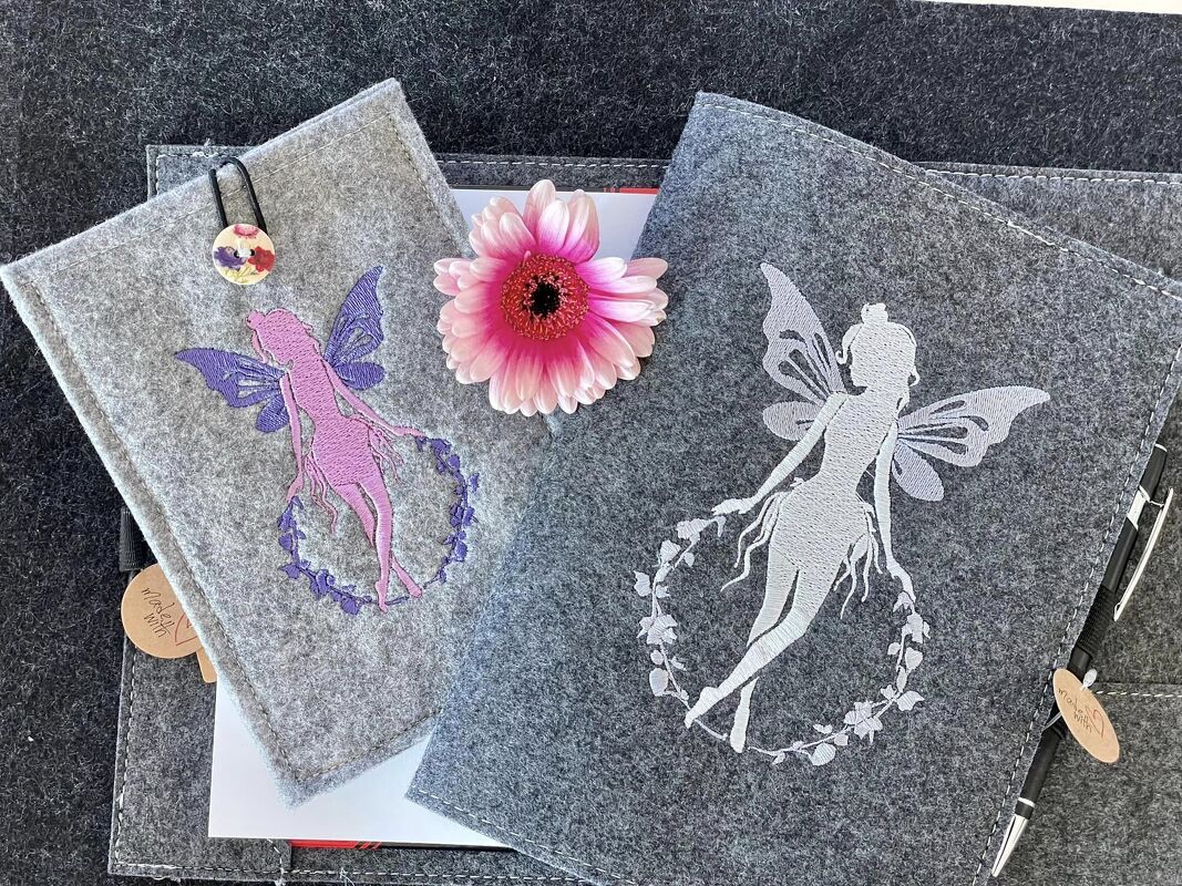 Stickdatei - Fee Althea - Fantasy - 2 Größen