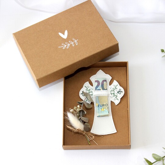 Stickdatei ITH Kreuz Kommunion Taufe