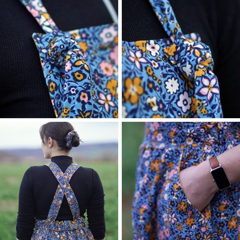 Latzrock Latzkleid - nähen Gr. 34-52