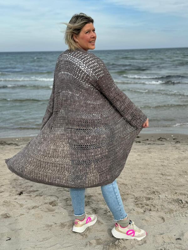 Häkelanleitung Jacke/Weste Pullover/Shirt Tamani alle Größen