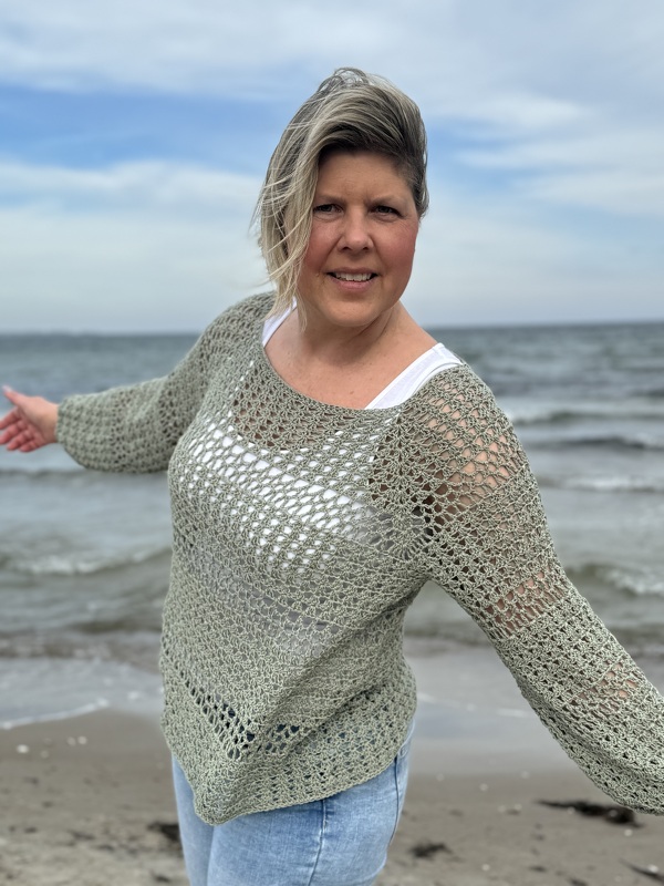 Häkelanleitung Jacke/Weste Pullover/Shirt Tamani alle Größen - Bild 7