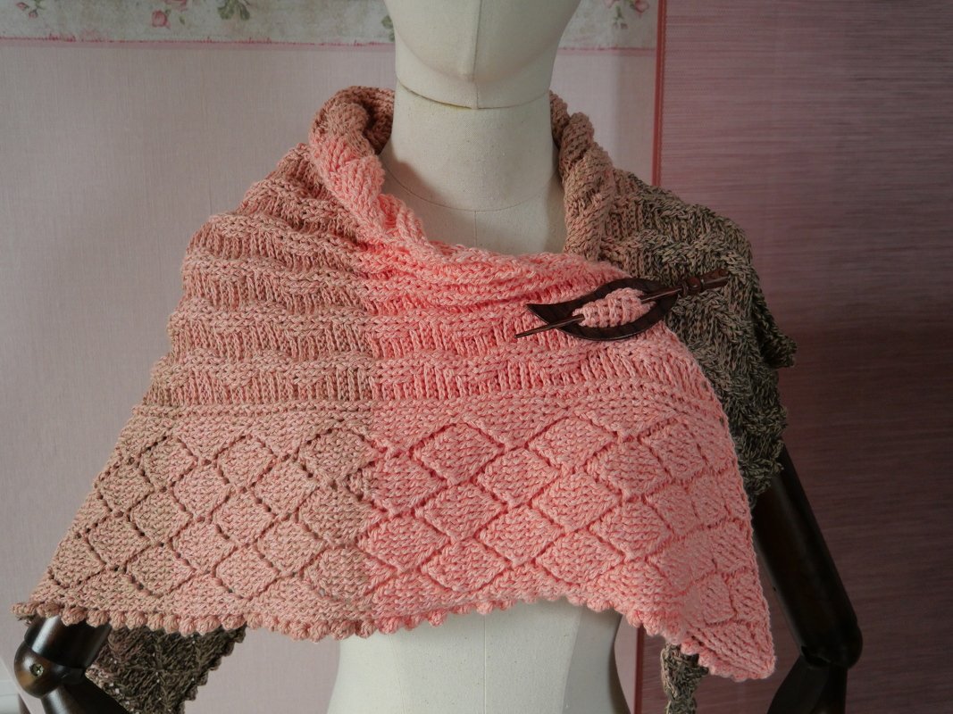Häkelanleitung Tuch "Usha" - Bild 3