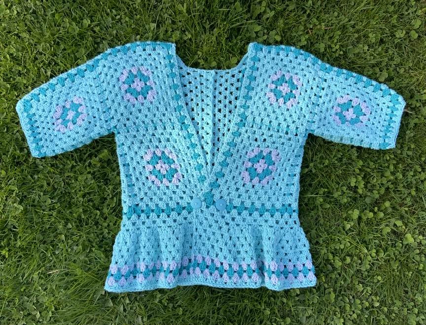 Hexagon-Sommerjacke mit Schößchen - Bild 2