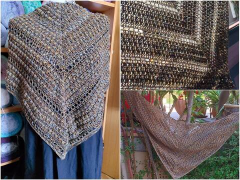 Häkelanleitung - Tuch "Kajara"