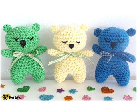 Häkelanleitung Teddy "Mini"