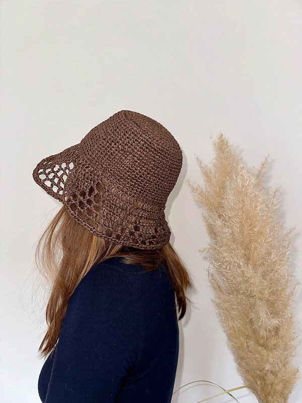 summer hat, bucket hat, sun hat, crochet pattern