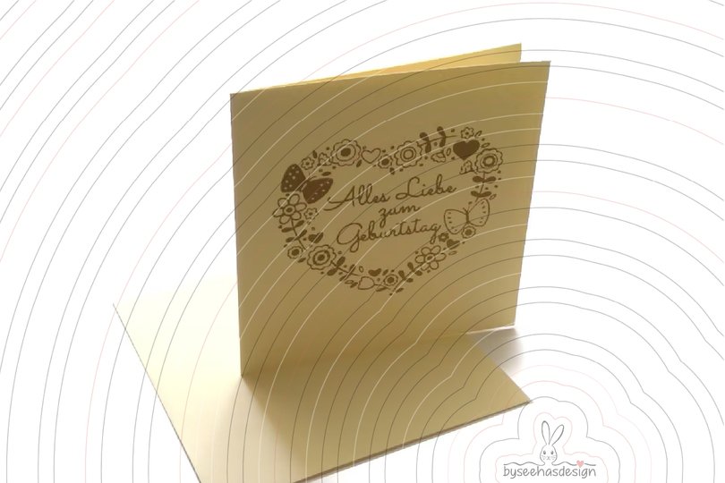 Alles Liebe Plotterdatei SVG DXF