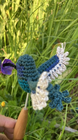 Kolibri Calla Amigurumi Häkelanleitung