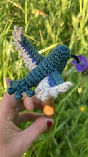 Kolibri Calla Amigurumi Häkelanleitung