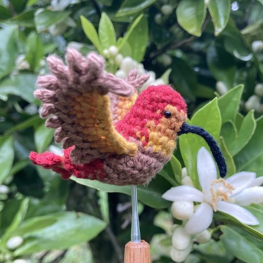 Kolibri Calla Amigurumi Häkelanleitung