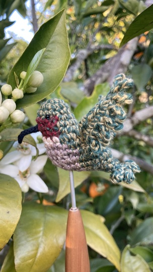 Kolibri Calla Amigurumi Häkelanleitung