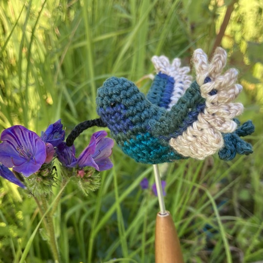 Kolibri Calla Amigurumi Häkelanleitung