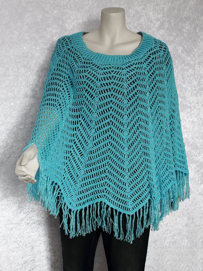 Häkelanleitung Poncho / Sommerponcho / Beach Cover Solana