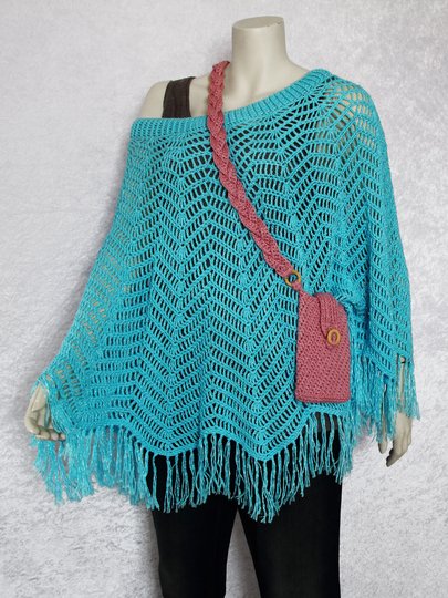 Häkelanleitung Poncho / Sommerponcho / Beach Cover Solana