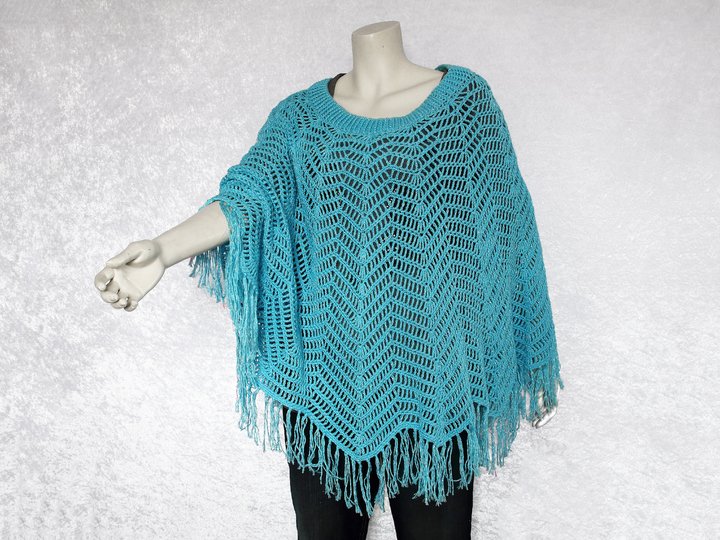 Häkelanleitung Poncho / Sommerponcho / Beach Cover Solana