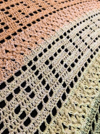 Häkelanleitung Dreieckstuch "Olympia"