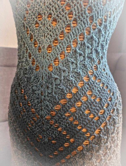 Häkelanleitung Dreieckstuch "Olympia"