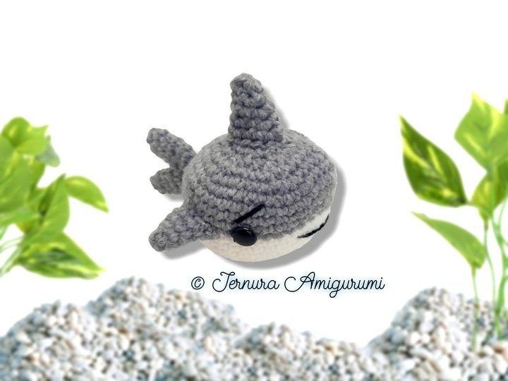 Baby Haifisch Häkelanleitung Meerestiere