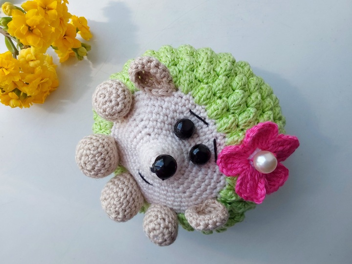 Häkelanleitung für Igel Amigurumi